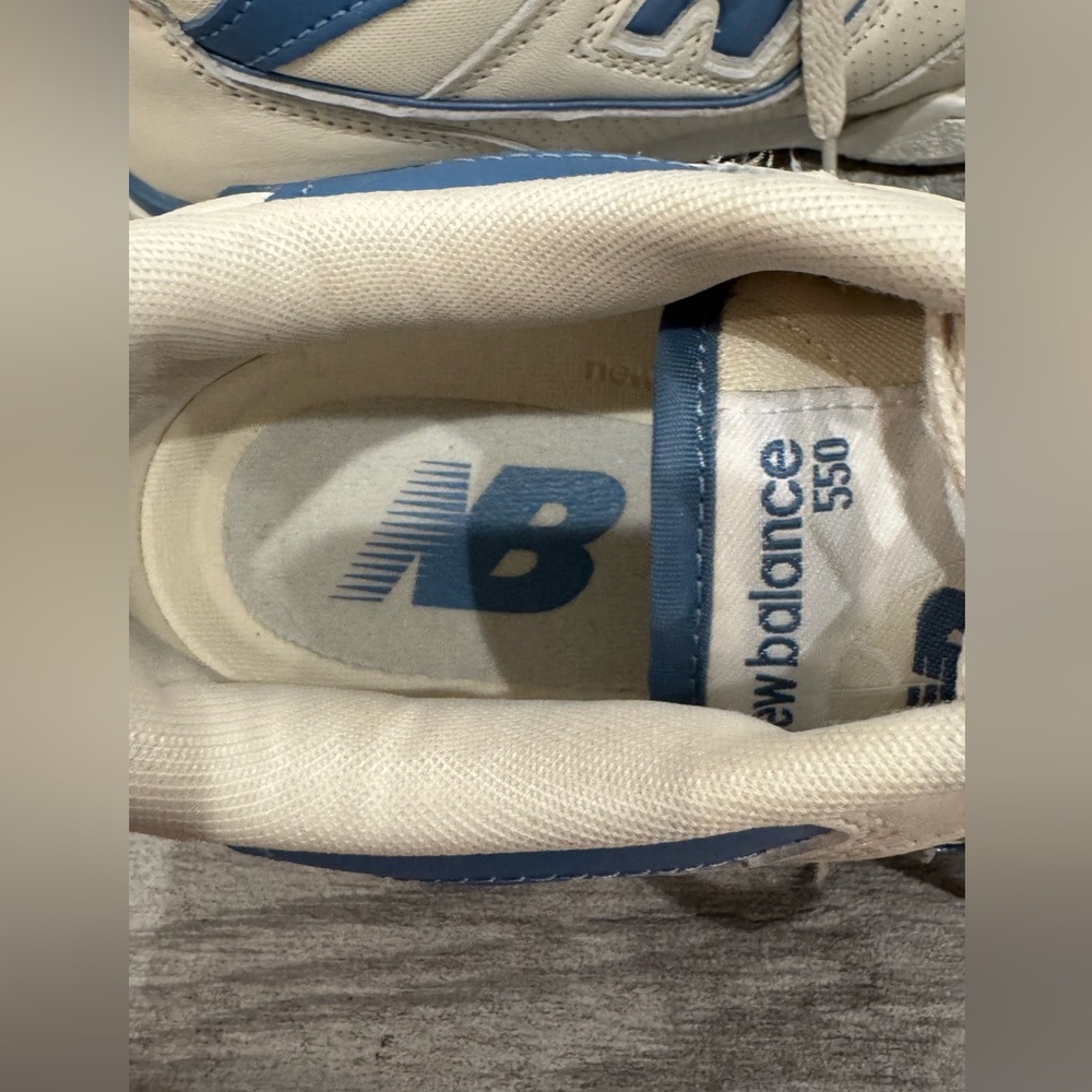 New Balance 550 heron blue sneakers - Picture 7 of 10